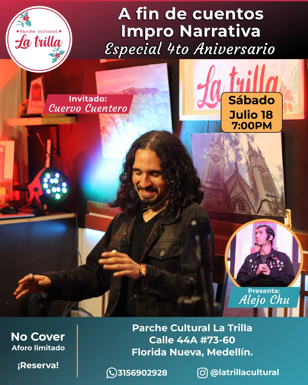 A fin de cuentos Impro Narrativa en La Trilla